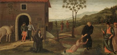 San Nicola da Tolentino che salva un ragazzo dall